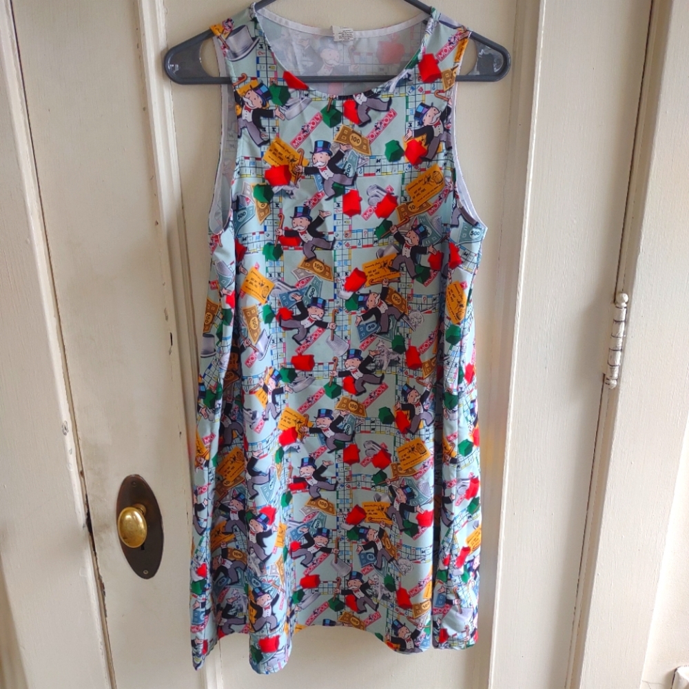 Monopoly shift dress size S